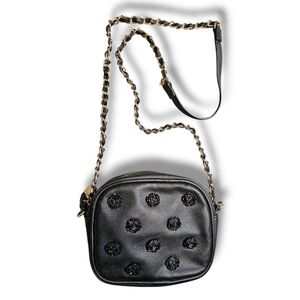 Betsey Johnson Small 3D Rose Crossbody